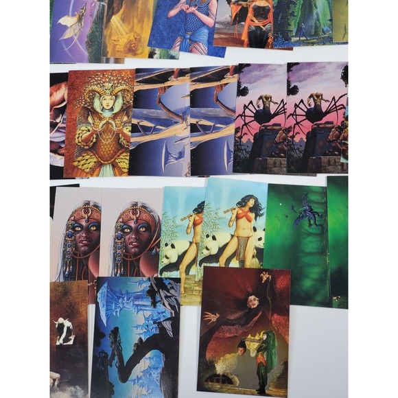 Wizards of the Coast - Everway RPG by Johnathan Tweet PARTS 50 cards - Picture 6 of 12